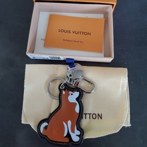 Shiba Inu bag charm keychain